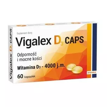 Vigalex D3 Caps 4000 МЕ, 60 капсул Inna marka