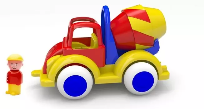 Viking Toys, бетономешалка с фигуркой