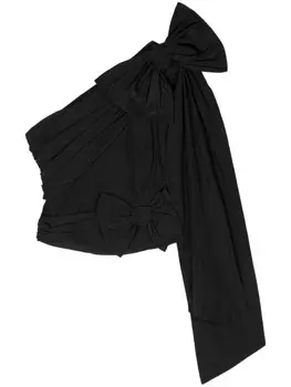 Viktor & Rolf блузка на одно плечо, черный