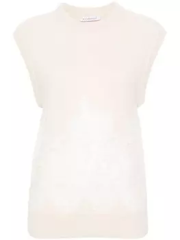 Viktor & Rolf джемпер Spencer без рукавов, нейтральный цвет