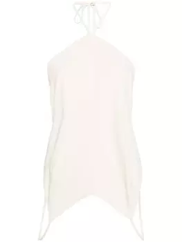 Viktor & Rolf креповый топ Upside-down, нейтральный цвет