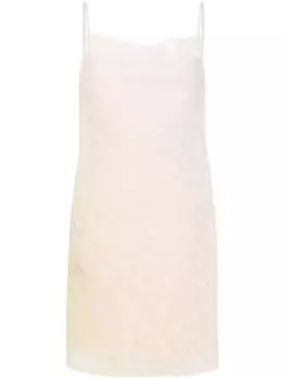 Viktor & Rolf платье-комбинация из тюля с эффектом градиента, розовый