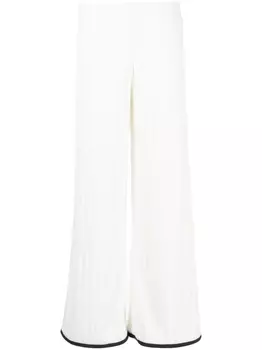 Viktor & Rolf широкие брюки средней посадки, белый
