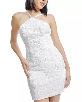 Виктория Платье на бретелях Dress the Population, белый