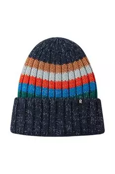 Вильке детская шерстяная шапка Reima, черный