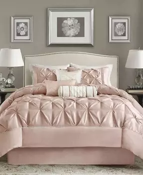 Вильма 7 шт. Комплект одеял California King Madison Park, розовый