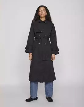 Vila Trenchcoat в черном цвете