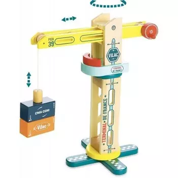 Vilac - Деревянный поворотный кран