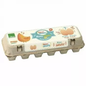 Вилак, развивающая игра для детей «Яйца-памятка» Vilac