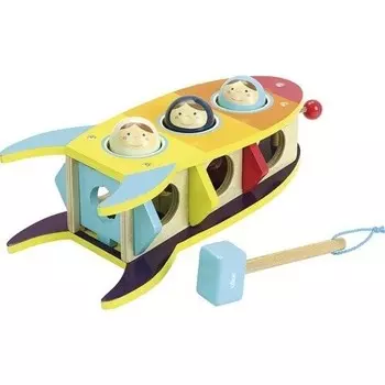 Вилак, развивающая игрушка Молот-молот Ракета Vilac