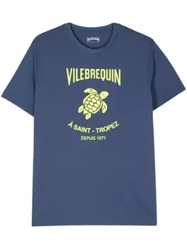 Vilebrequin футболка с логотипом, синий