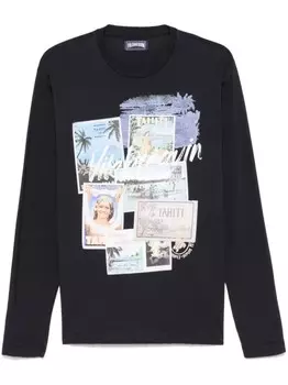 Vilebrequin футболка с логотипом, синий