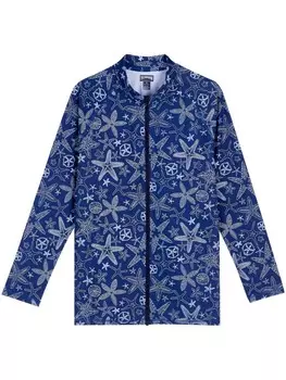 Vilebrequin футболка Starlettes с длинными рукавами, синий