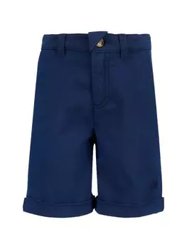 Vilebrequin Kids шорты прямого кроя с логотипом, синий