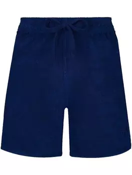 Vilebrequin махровые шорты с кулиской, синий