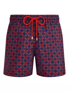 Vilebrequin плавки-шорты Homard Pixel, синий