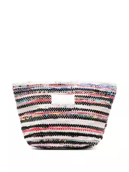 Vilebrequin плетеный несессер, черный