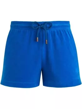 Vilebrequin спортивные шорты Terry с кулиской, синий
