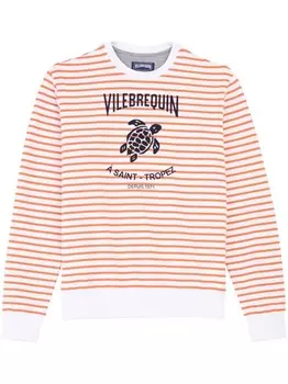 Vilebrequin толстовка с логотипом, оранжевый