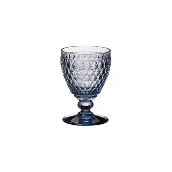 Villeroy & Boch, 2 бокала для белого вина, синего цвета Бостона, ценный набор, 2 шт., арт. 1173090031, подарок + пожертвование