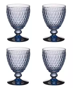 Villeroy & Boch Boston Colored, набор из 4 стаканов для воды, синий