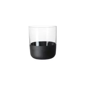 Villeroy & Boch Manufacture Rock, стаканы для виски, набор из 4 шт, черный