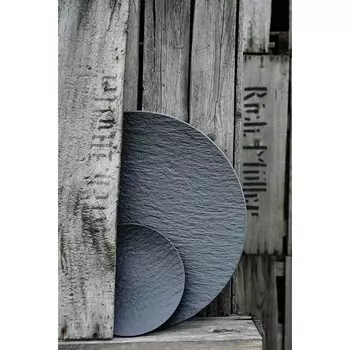 Villeroy & Boch Manufacture Суповая миска Rock Deep Coupe, черный