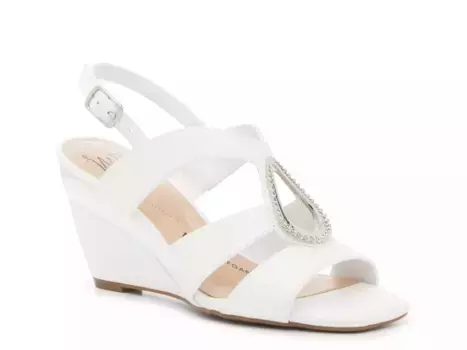 Vilma Wedge Сандалии Impo, White