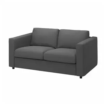 ВИМЛЕ 2 раскладывающийся диван, Халларп серый VIMLE IKEA