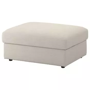 ВИМЛЕ Кресло с местом для хранения, Гуннаред бежевый VIMLE IKEA