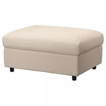 ВИМЛЕ Кресло с местом для хранения, Халларп бежевый VIMLE IKEA