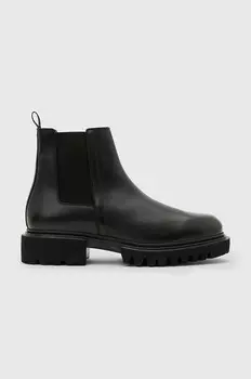 VINCE BOOT кожаные ботинки челси AllSaints, черный