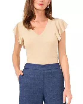 VINCE CAMUTO Трикотажный топ, золотой