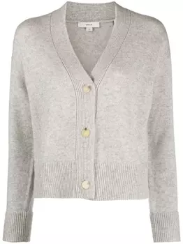 Vince кардиган с V-образным вырезом, серый