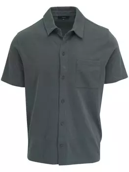 Vince рубашка на пуговицах, зеленый