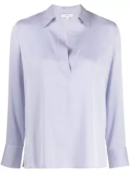 Vince рубашка в полоску, синий