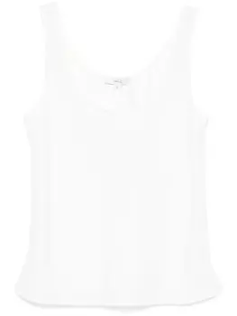 Vince топ без рукавов, белый