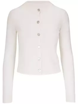 Vince вязаный кардиган, белый
