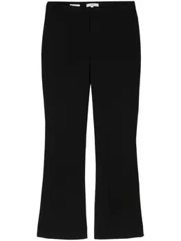 Vince зауженные брюки средней посадки, черный