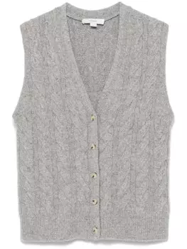 Vince жилет фактурной вязки