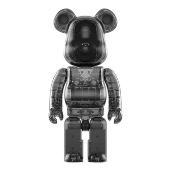 Виниловая фигурка Be@rbrick Rinaro Audio Portable Speaker Smoke 30 см, темно-серый