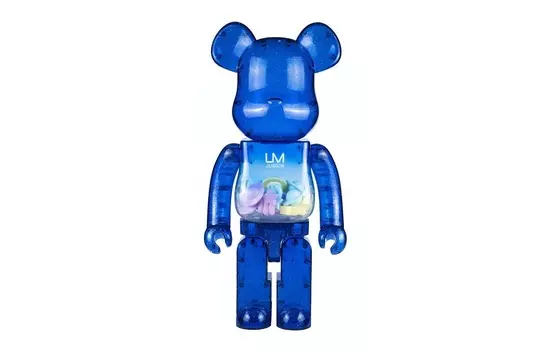 Виниловая фигурка Be@rbrick X UM Junior Blue, 70 см без фирменной упаковки