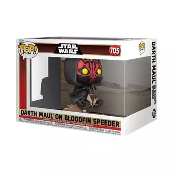 Виниловая фигурка Die dunkle Bedrohung - Darth Maul on Bloodfin Speeder (Pop! Ride Deluxe) Vinyl Figur 705 от Star Wars