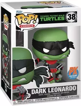 Виниловая фигурка Funko POP! Comics: Teenage Mutant Ninja Turtles, Dark Leonardo, 9,5 см