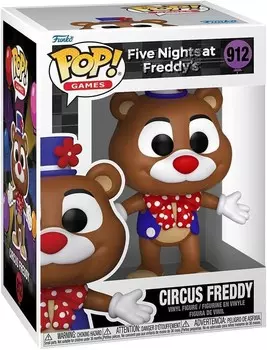 Виниловая фигурка Funko POP! Five Nights at Freddy's - Circus Freddy (в прозрачном боксе)