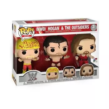 Виниловая фигурка Hogan & The Outsiders (3 Pack) Vinyl Figur от WWE