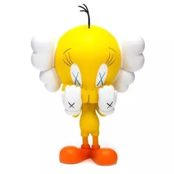 Виниловая фигурка Kaws Tweety, желтый