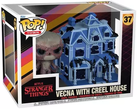 Виниловая фигурка Season 4 - Vecna with Creel House (Pop! Town) Vinyl Figur 37 от Stranger Things