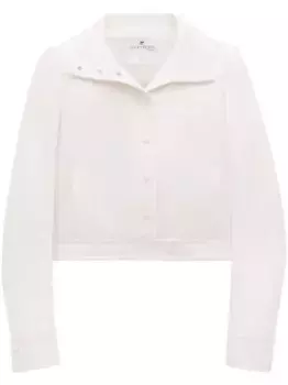 Виниловая куртка Reedition Courrges, белый