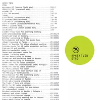 Виниловая пластинка Aphex Twin - Syro